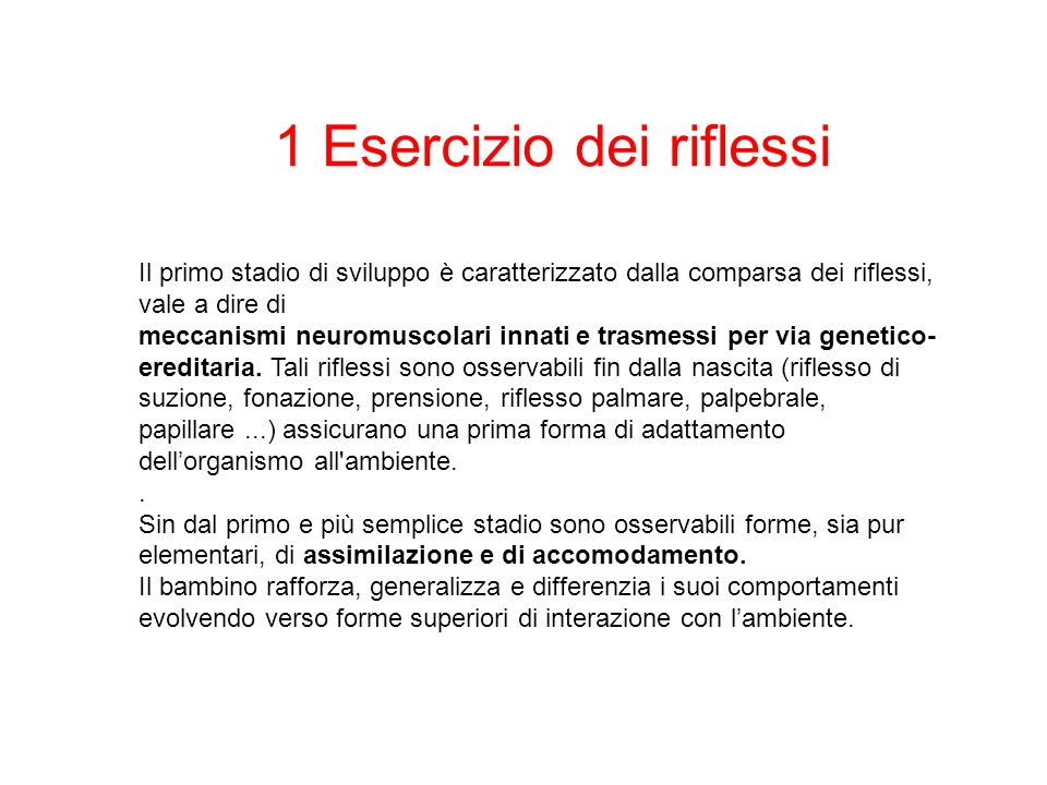 LO SVILUPPO COGNITIVO stadio sensomotorio ppt video online scaricare